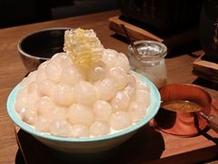 手剥荔枝山竹牛奶冰-筱田の食堂·izakaya(淮海中路店)