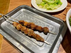 烤羊肉串-清真吴记门钉肉饼·喜多利