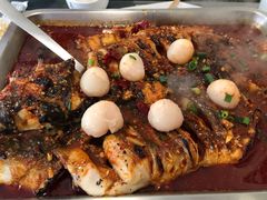 荔枝香辣清江鱼-鱼酷活鱼烤鱼(信息城店)