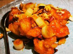 腰果宫保大虾球-莲·中餐厅(成都首座万豪酒店)