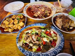 水煮肉片-雨田饭店