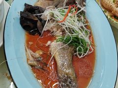 黄花鱼酱油水-阿里元老宋海鲜大排档(明发店)