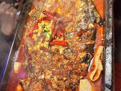 香辣拼蒜香味-匠子烤鱼(桫椤湾店)