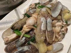 姜葱炒竹蛏-肥仔文澳门猪骨煲(南京西路店)
