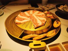 烤大虾-猪啊牛呀羊啊铜盘烤肉(正大广场店)