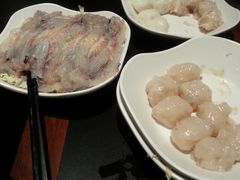 白鳝、虾丸、墨鱼丸-稻香酒家·33年老字号·港式粤菜(富邦中心店)