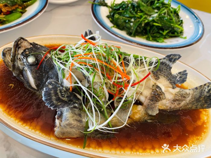 品悦海鲜餐厅(亚特兰蒂斯店)秘制清蒸石斑鱼图片