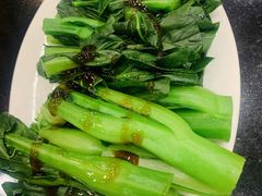 白灼蚝油碧绿鲜菜心-丽的面家(多宝路店)