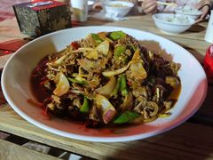特色炒牛肉片-清真·伊清阁餐厅