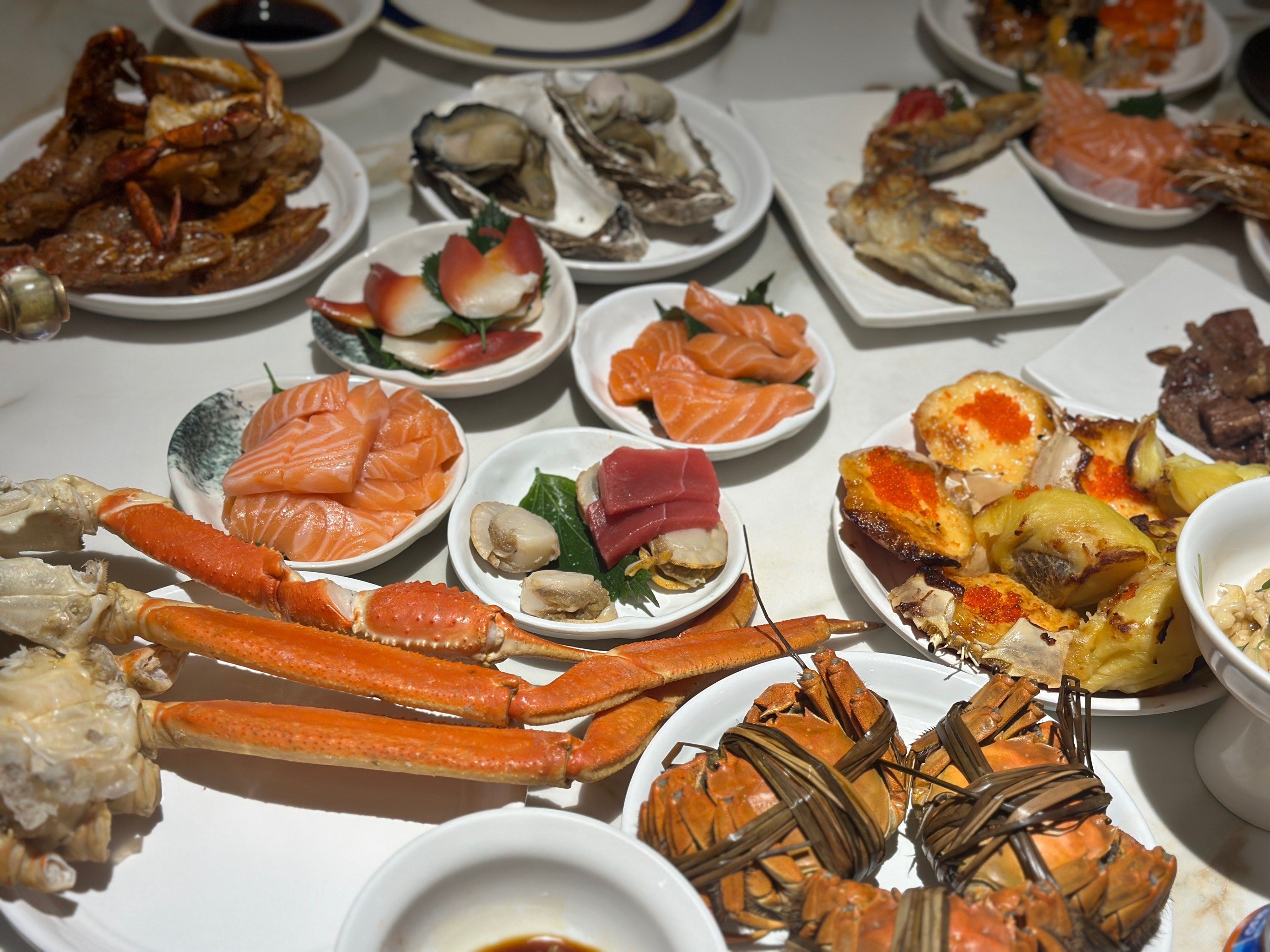 不负美食,海鲜自助餐大满足