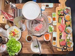 -明洞阿姨·韩式酱蟹烤肉·创意料理(三元桥店)