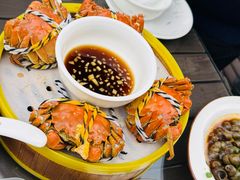 -七的湖·晚芳亭·阳澄湖农家菜·大闸蟹(莲花岛店)