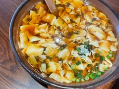 酸菜豆腐脑汤-德天顺盖码饭(人民西路店)