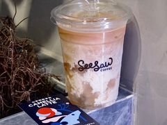 山茶桃胶拿铁-Seesaw Coffee(88铜仁路店)