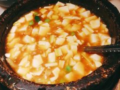 石锅鸡汤豆腐-绿茶餐厅(朝阳大悦城店)