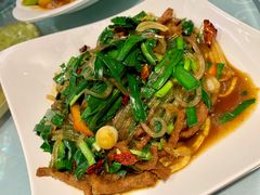 韭菜炒粉条-东方亚克西餐厅(西康路店)