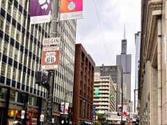 -66号公路起点牌