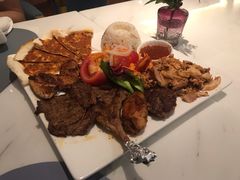 宫廷烤肉拼盘-伊斯坦布尔土耳其清真咖啡餐厅