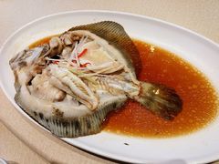 葱油多宝鱼-将相和·海鲜蒸饺大连菜