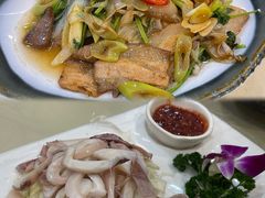 葱爆猪五花-百家班(市府店)