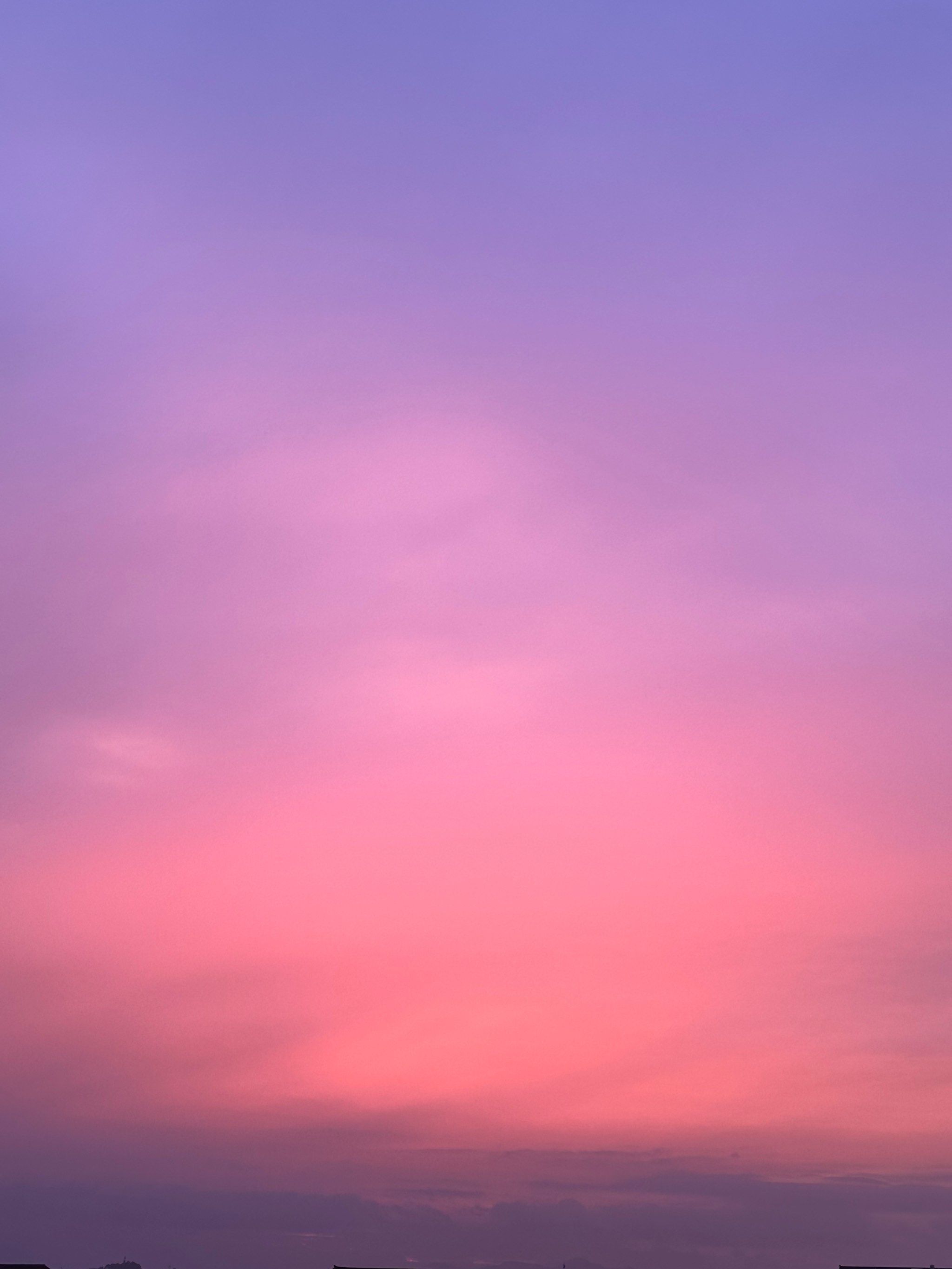 晚霞染红了天空