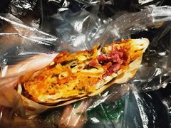 凉拌糖醋麻辣牛肉锅盔-南充方酥锅魁