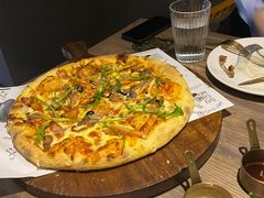 墨西哥甜罗勒鸡肉披萨-遇见杜尚西餐厅(万达金街店)