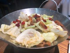干锅包菜-缘生态云南菜·野生菌庭院餐厅(华侨城店)