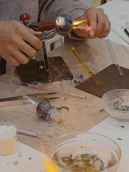 -烬·烧玻璃diy灯工玻璃艺术·银饰工作室