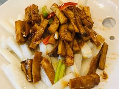 杏鲍菇炒山药-金家老三饭庄(常营店)