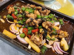 青椒紫苏牛蛙-花样宴荟(旺城店)