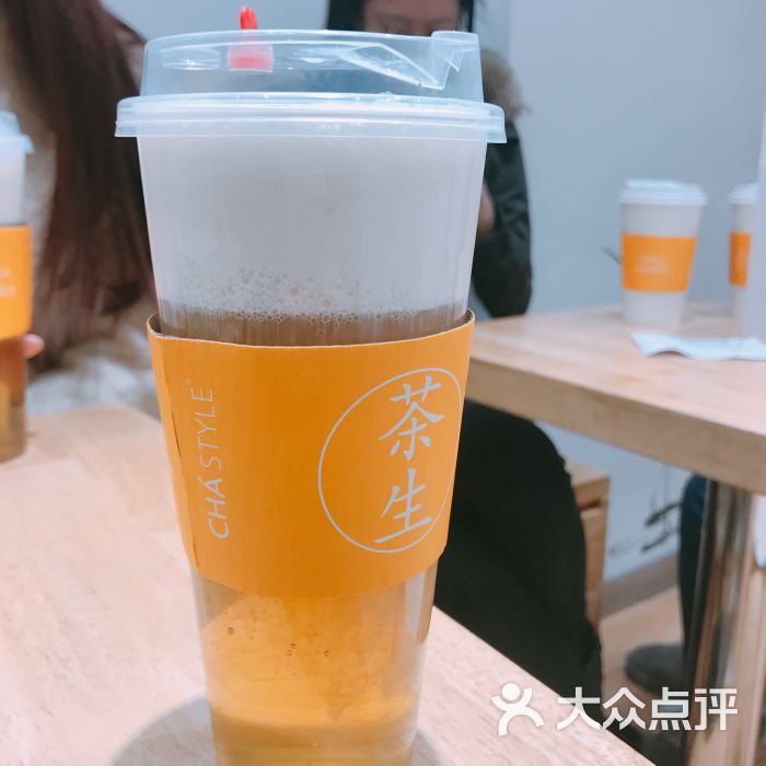 桂花乌龙芝士奶盖