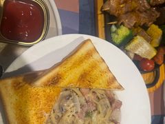 牛肝菌菇奶油意面-遇见西木美式餐厅(体育路店)