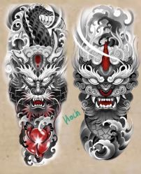 -老兵纹身·原创设计·修改遮盖