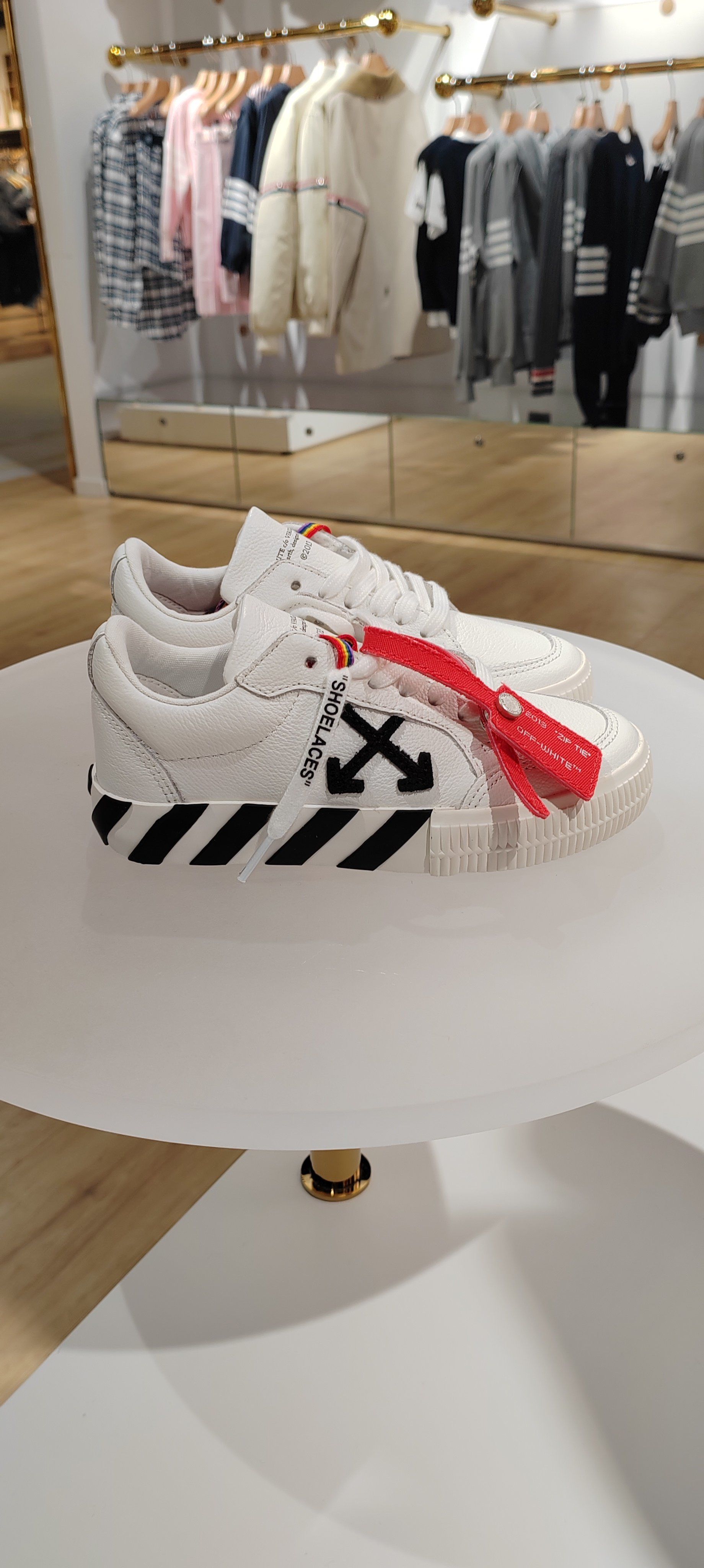 off-white皮质球鞋上新啦