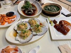 金蒜银丝蒸大连元贝-南海渔村(珠江新城店)
