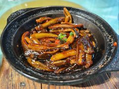 小煲鳝丝-洪齐林老镇