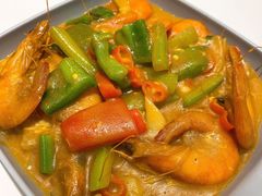 泰式咖喱炒虾-龙记香港茶餐厅(久光百货店)