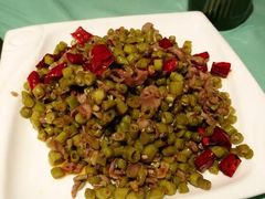 酸豆角炒鸡胗-果园