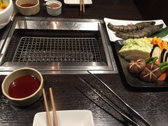 餐具摆设-俺的焼肉(銀座9丁目店)