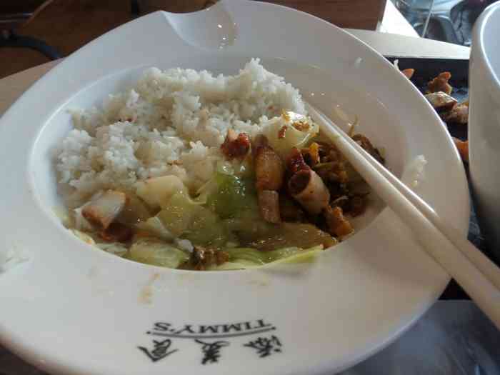 添美食快餐-"豆腐酿有点焦的样子,吃起来不怎么好吃.蒸.