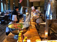 自助取餐区-万达瑞华酒店美食汇自助餐厅(楚河汉街店)