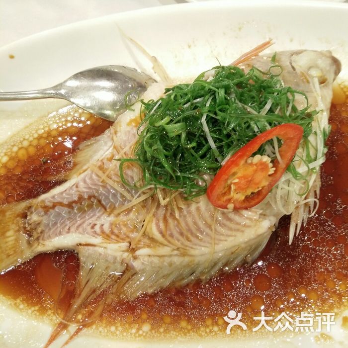 新豪宴海鲜大酒楼清蒸珍珠立图片-北京粤菜馆-大众点评网