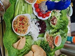 -沐毫傣泐云南菜孔雀宴•手抓饭傣味烧烤(曼听店)