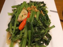 秘制虾酱炒空心菜-帕蓝·暹罗料理(曲阳店)