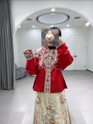 -桃子造型婚纱礼服(凤起广场店)