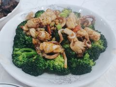 西兰花鲜鱿-三叔煮意