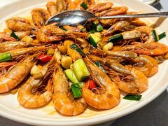 姜葱红头虾-佬太公海鸭·海鲜大排档(上海总店)