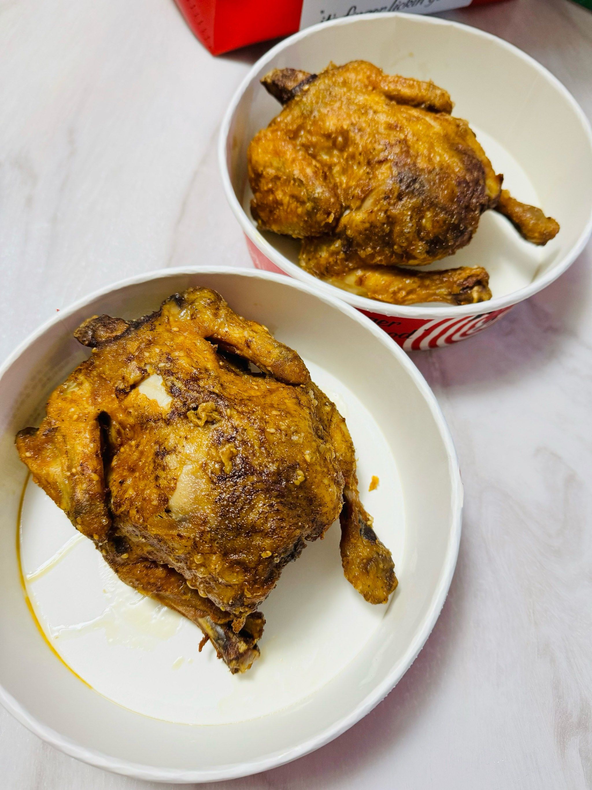 分享炸全鸡的快乐