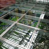 顺义博物馆，玻璃悬空地台设计很巧妙